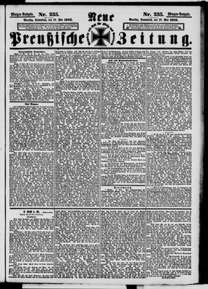 Neue preußische Zeitung vom 20.05.1905