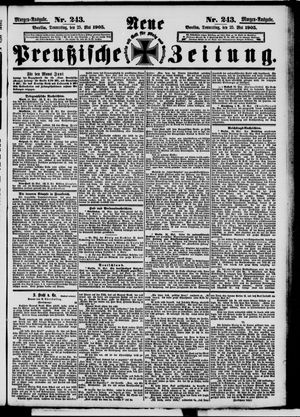 Neue preußische Zeitung vom 25.05.1905