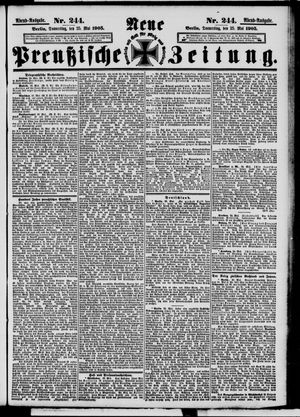 Neue preußische Zeitung vom 25.05.1905