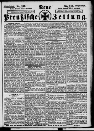 Neue preußische Zeitung vom 27.05.1905