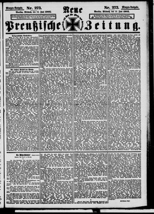 Neue preußische Zeitung vom 14.06.1905