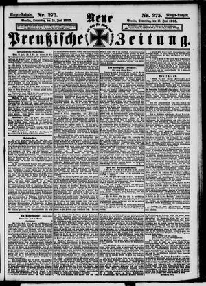 Neue preußische Zeitung vom 15.06.1905