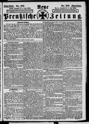 Neue preußische Zeitung vom 17.06.1905