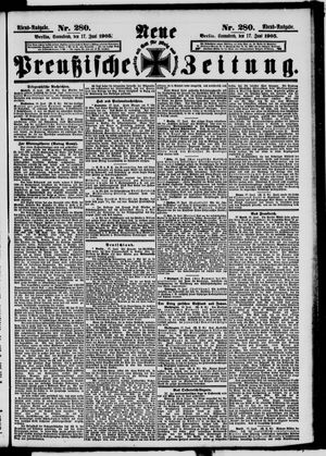 Neue preußische Zeitung vom 17.06.1905