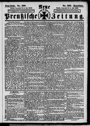 Neue preußische Zeitung vom 29.06.1905