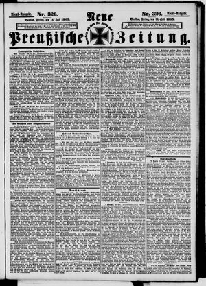 Neue preußische Zeitung vom 14.07.1905