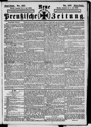 Neue preußische Zeitung vom 15.07.1905