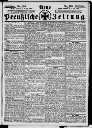 Neue preußische Zeitung vom 15.07.1905