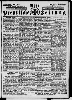 Neue preußische Zeitung vom 27.07.1905