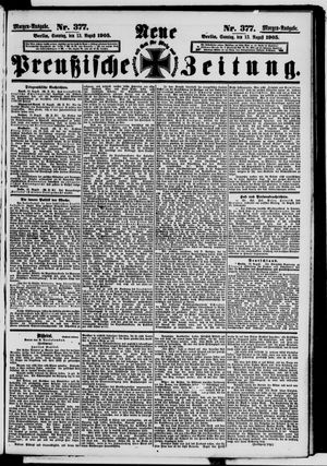 Neue preußische Zeitung vom 13.08.1905