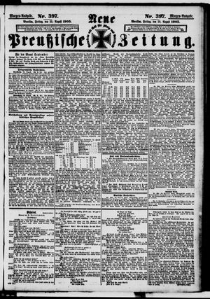 Neue preußische Zeitung vom 25.08.1905