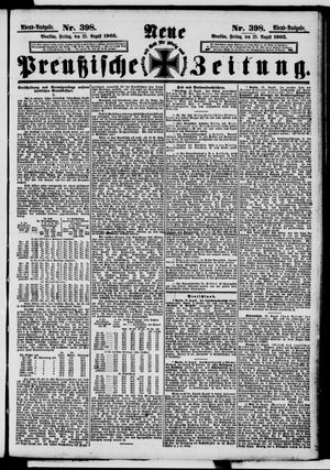 Neue preußische Zeitung vom 25.08.1905