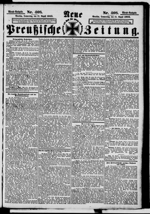 Neue preußische Zeitung vom 31.08.1905