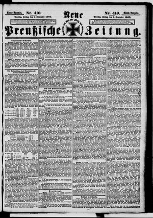 Neue preußische Zeitung vom 01.09.1905