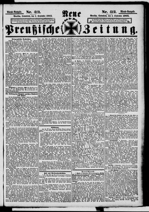 Neue preußische Zeitung vom 02.09.1905