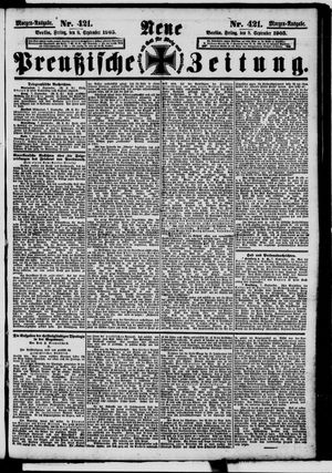 Neue preußische Zeitung vom 08.09.1905