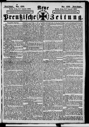 Neue preußische Zeitung vom 08.09.1905