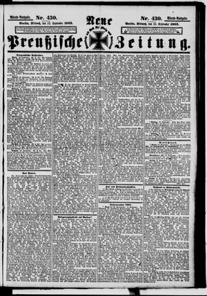 Neue preußische Zeitung vom 13.09.1905