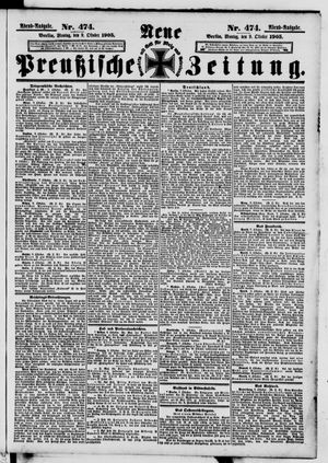 Neue preußische Zeitung vom 09.10.1905