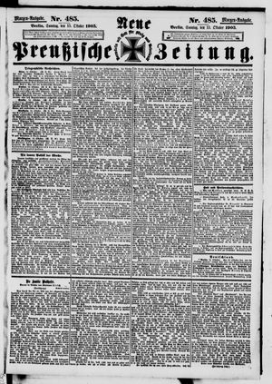 Neue preußische Zeitung vom 15.10.1905