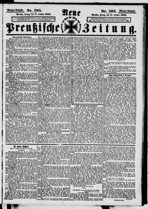 Neue preußische Zeitung vom 27.10.1905