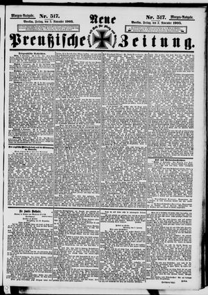Neue preußische Zeitung vom 03.11.1905