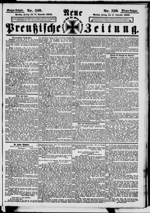 Neue preußische Zeitung vom 10.11.1905