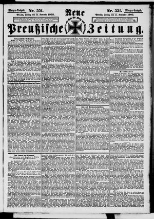 Neue preußische Zeitung vom 24.11.1905