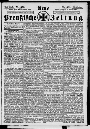 Neue preußische Zeitung vom 24.11.1905