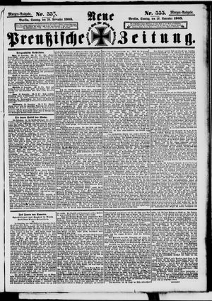 Neue preußische Zeitung vom 26.11.1905