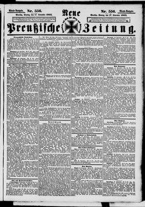 Neue preußische Zeitung on Nov 27, 1905