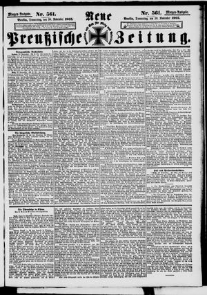 Neue preußische Zeitung vom 30.11.1905
