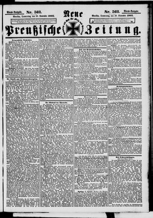 Neue preußische Zeitung vom 30.11.1905