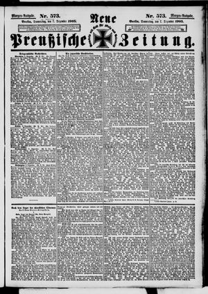 Neue preußische Zeitung vom 07.12.1905