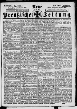 Neue preußische Zeitung vom 15.12.1905
