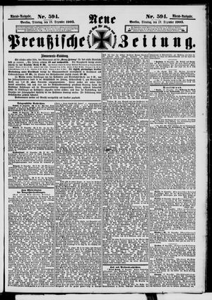 Neue preußische Zeitung vom 19.12.1905