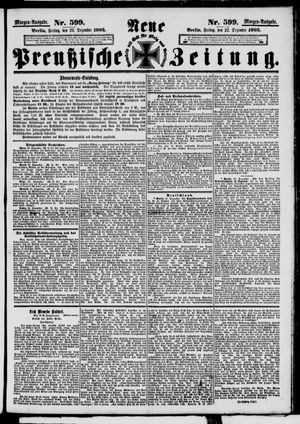 Neue preußische Zeitung vom 22.12.1905