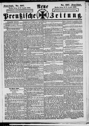 Neue preußische Zeitung vom 29.12.1905