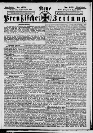 Neue preußische Zeitung vom 29.12.1905