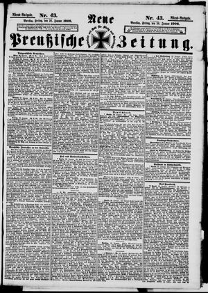 Neue preußische Zeitung vom 26.01.1906
