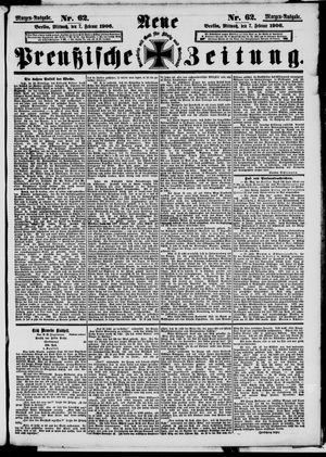 Neue preußische Zeitung vom 07.02.1906