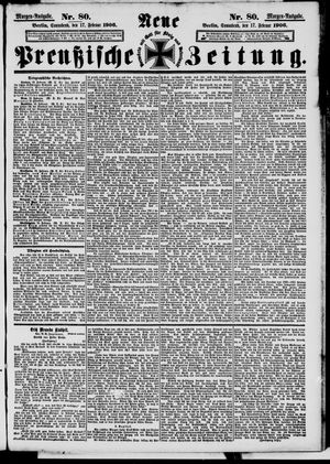 Neue preußische Zeitung vom 17.02.1906