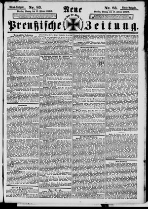 Neue preußische Zeitung on Feb 19, 1906