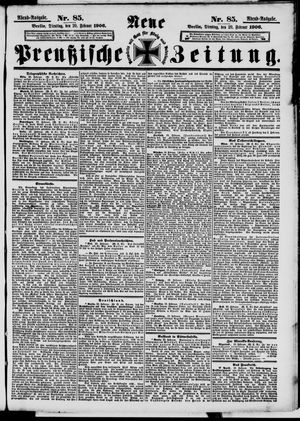 Neue preußische Zeitung on Feb 20, 1906