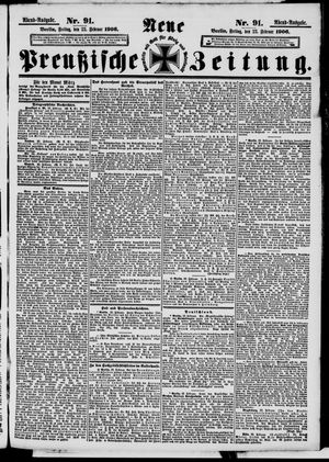 Neue preußische Zeitung vom 23.02.1906