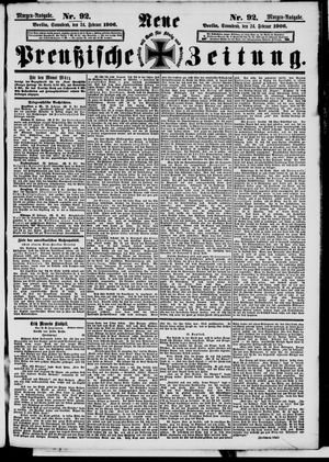 Neue preußische Zeitung vom 24.02.1906