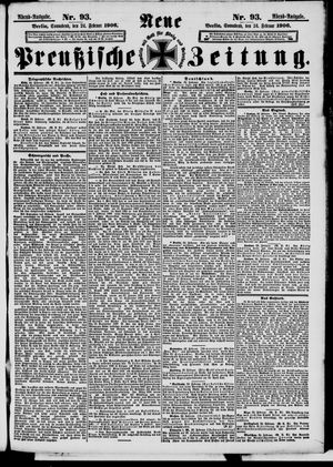 Neue preußische Zeitung vom 24.02.1906