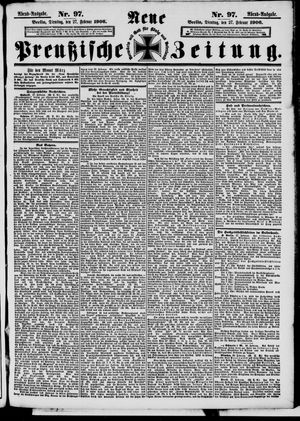 Neue preußische Zeitung on Feb 27, 1906