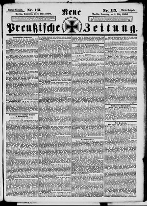 Neue preußische Zeitung vom 08.03.1906