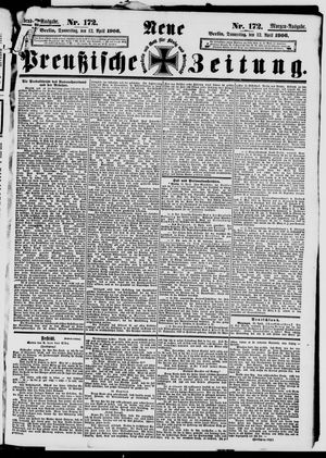 Neue preußische Zeitung vom 12.04.1906